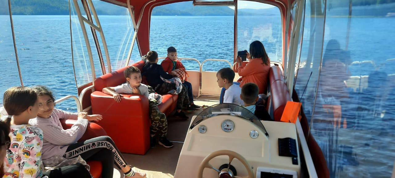 Тримаран «Алекс» на Красноярском море